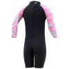 Completo Bambino Speedo Combofit Springsuit Multisport Neoprene Black-Pink Splash Età 2 - 4 - 6